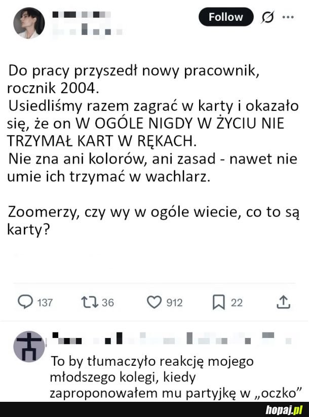 Ciekawe co sobie w głowie wyobraził