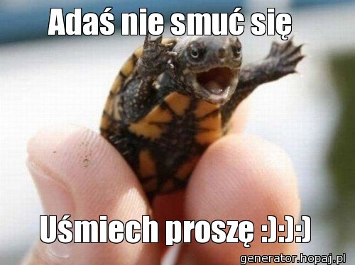 Adaś nie smuć się 