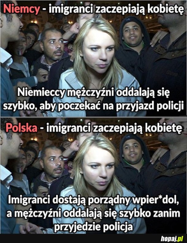 IMIGRANCI W NIEMCZECH VS IMIGRANCI W POLSCE