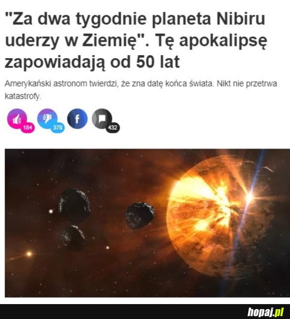 APOKALIPSA NADCHODZI!