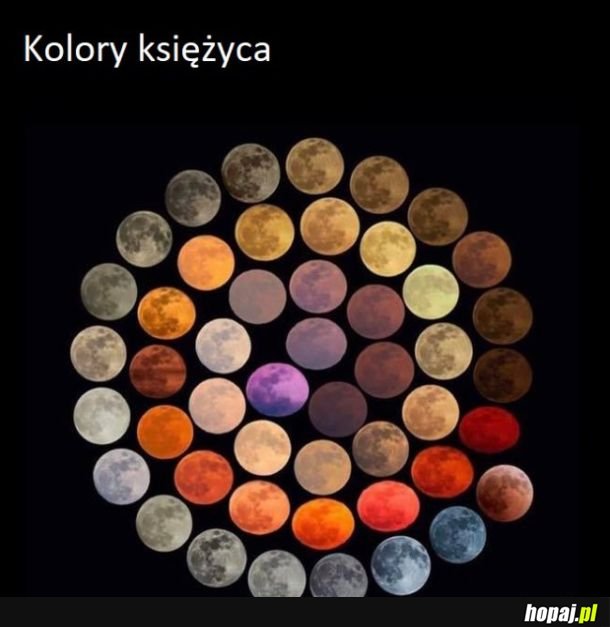 Księżyc jest piękny