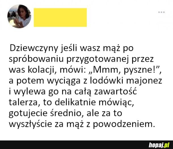 Przyfarciło się z mężem