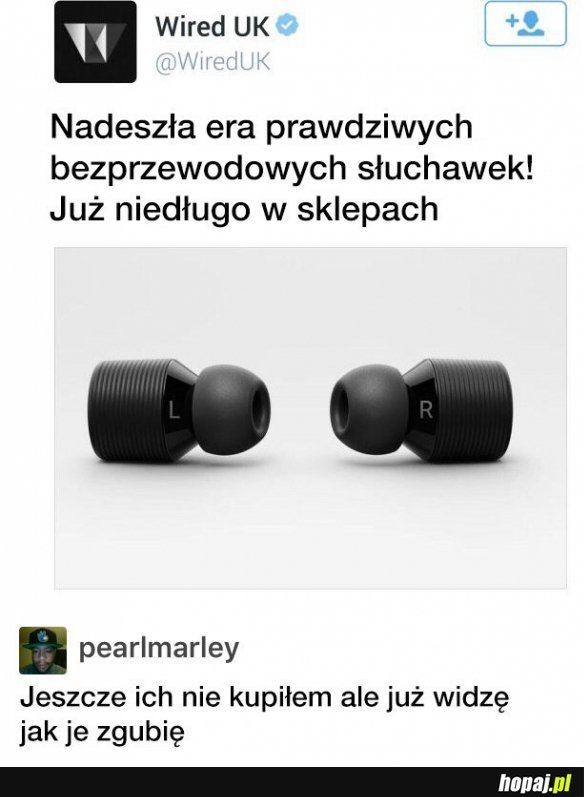 Bezprzewodowe słuchawki