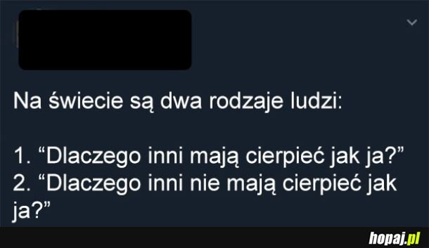 Dwa rodzaje ludzi