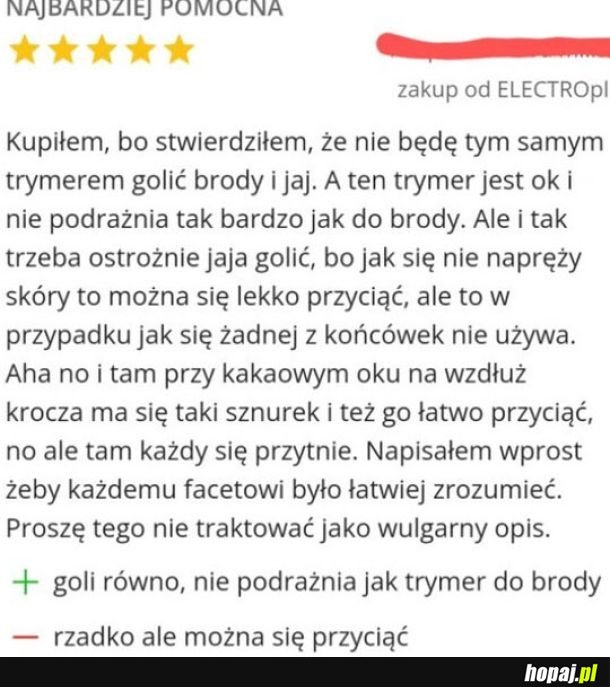 I to się nazywa recenzja