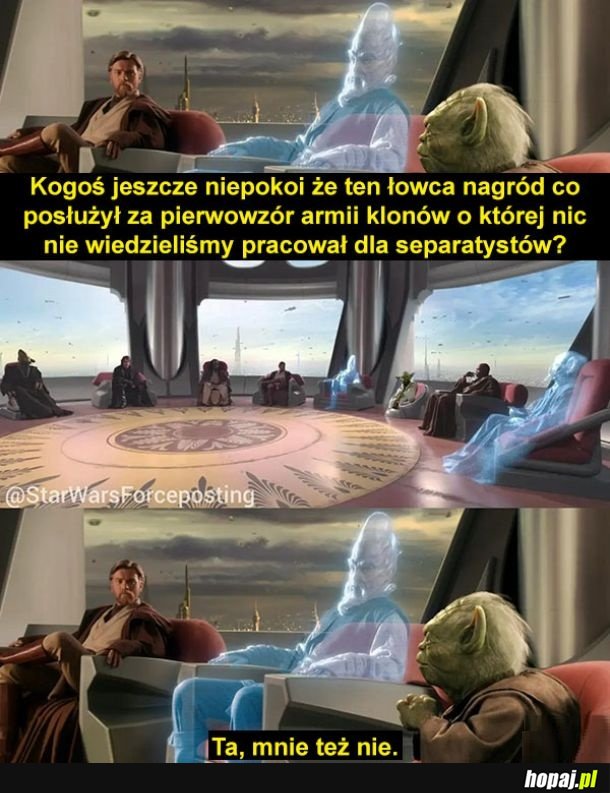 Typowa rada Jedi