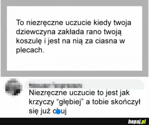 Faktycznie niezręczne