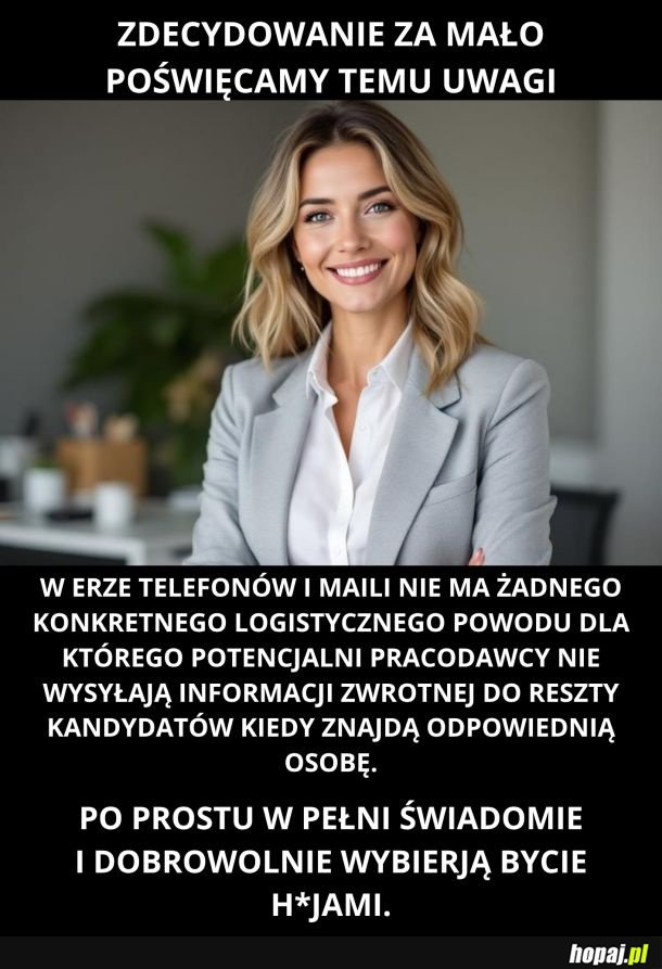 Tak tylko przypominam.