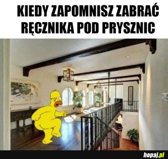 ZAPOMNIAŁEM RĘCZNIKA