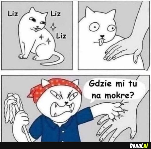 Zabieraj brudne łapy