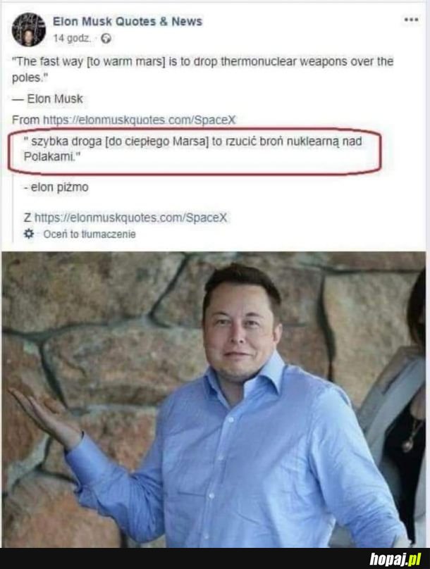 Elon ma wielkie plany