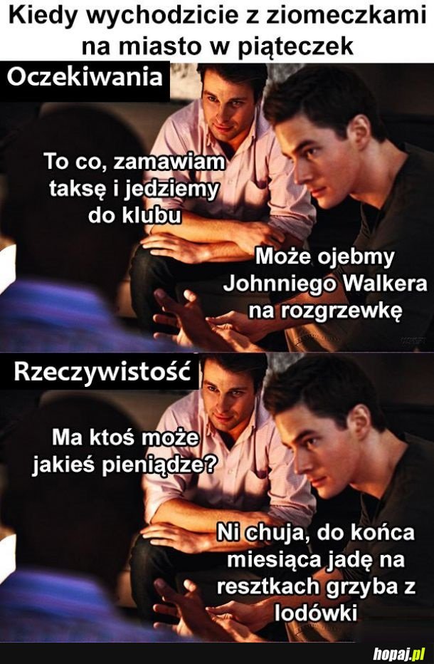 Wyjście z ziomeczkami