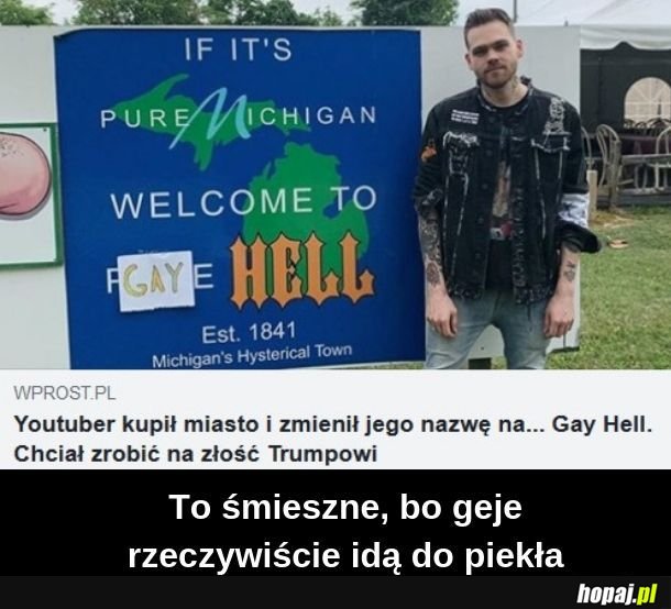 Stworzył piekło dla gejów 