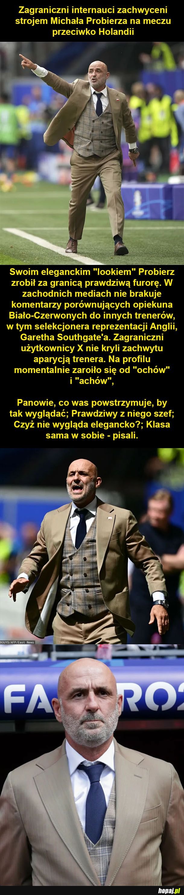 Michał Probierz zachwycił wszystkich