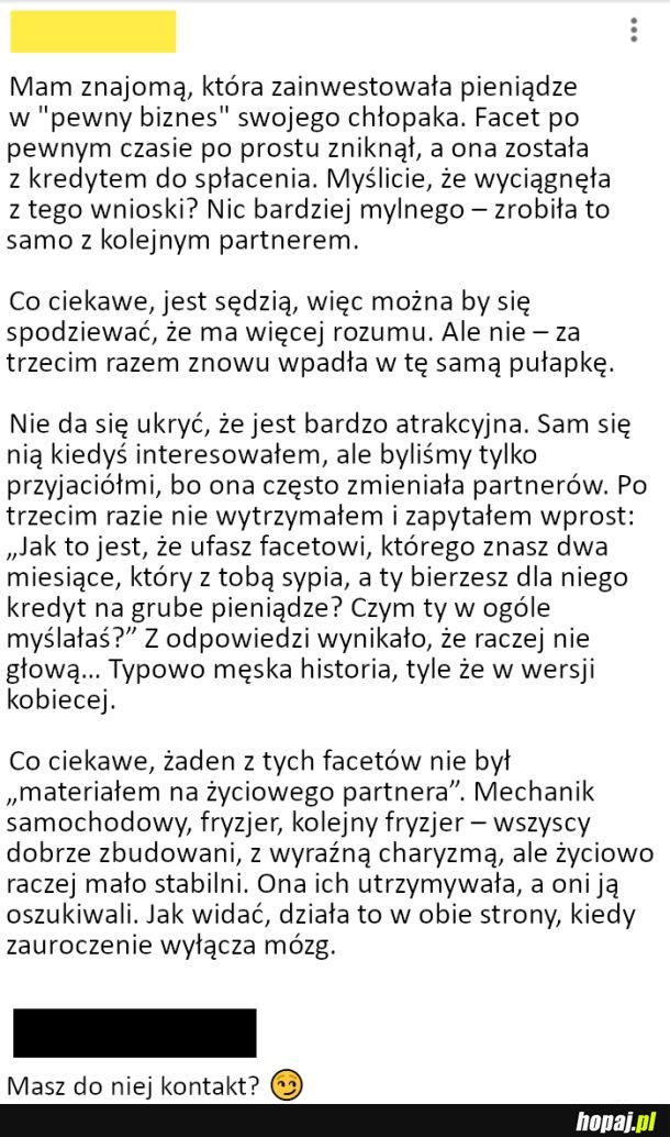 Zaćmienie mózgu występuje u obu płci