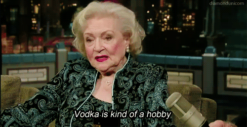 Vodka is kind of hobby 