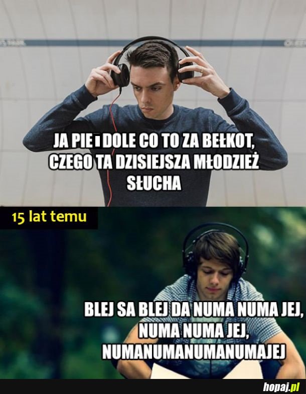 Muzyka kiedyś i dziś
