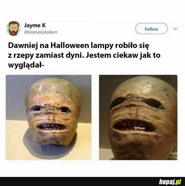 Halloweenowa lampa