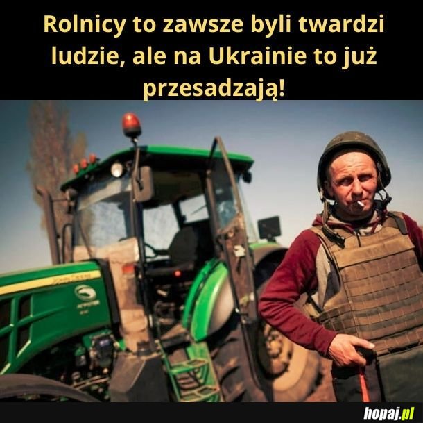 Rolnicy na Ukrainie