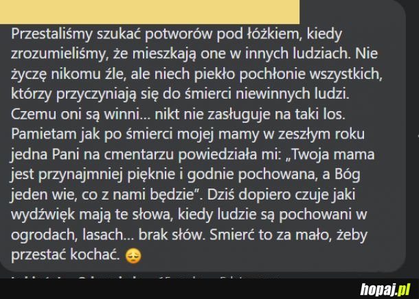 Potwory mieszkają w innych ludziach