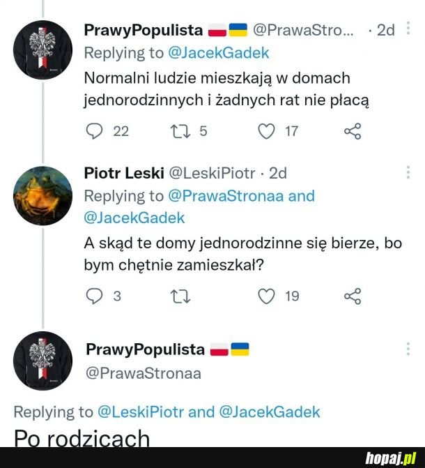 Kryzys mieszkaniowy rozwiazany. Łyso wam lewaki?