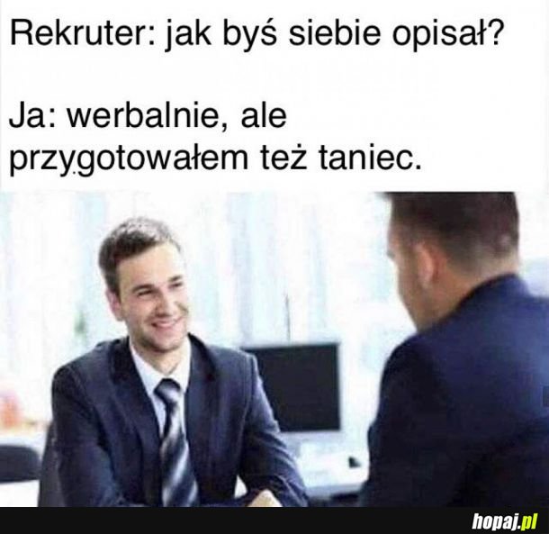 Rozmowa kwalifikacyjna