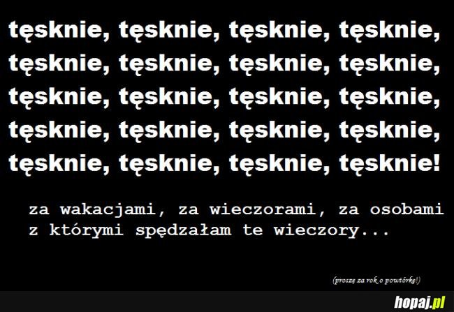 Tęsknie