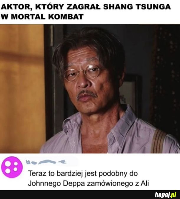 Aktor z Mortal Kombat