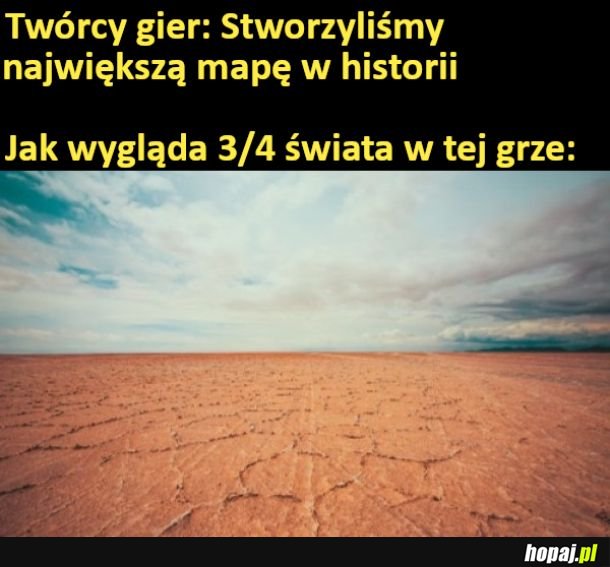 Płaskie pustkowia