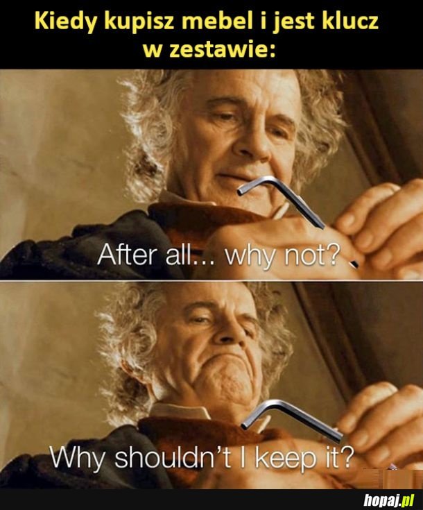 A, zostawię