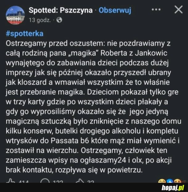 Magik Robert i wtryski do passata b6