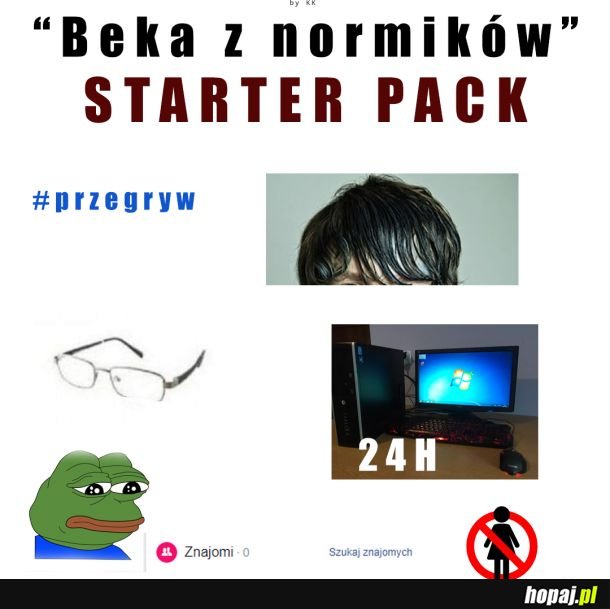 Beka z normików starter pack 