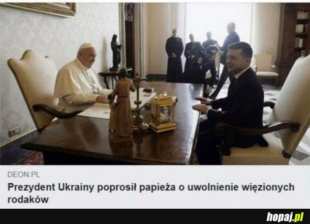 Dlaczego papież więzi Ukraińców