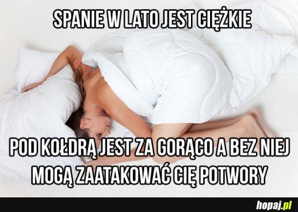 SPANIE W LATO