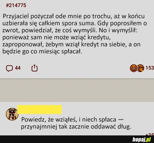 Zwrot długu