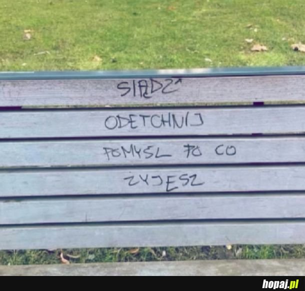 Odsapnij i pomyśl