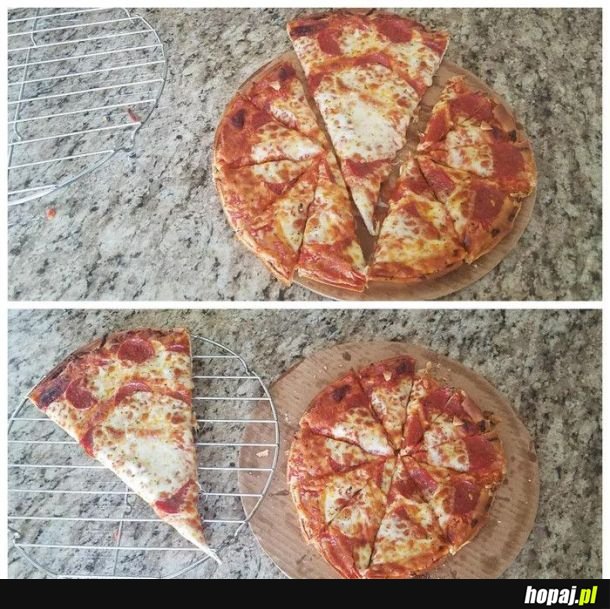 Jak poprawnie kroić pizzę 