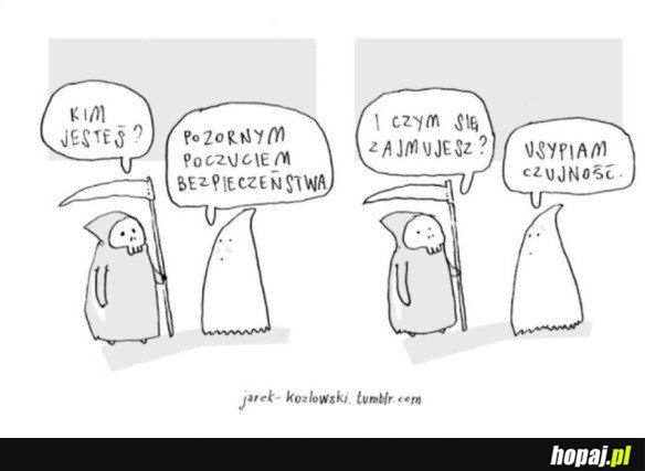 POZORNE POCZUCIE BEZPIECZEŃSTWA