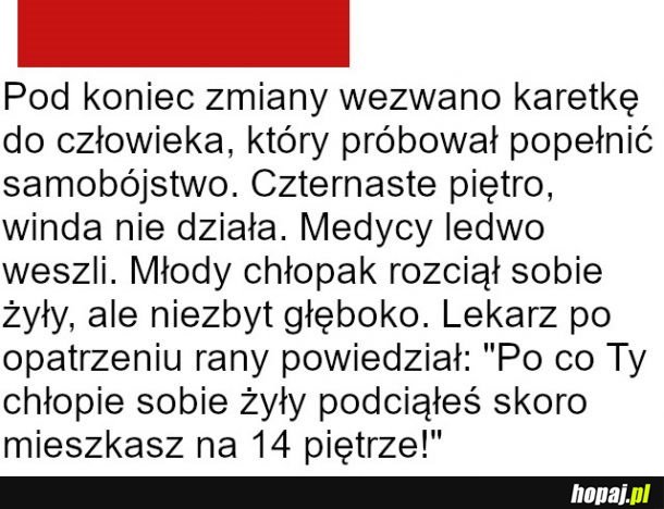 To niezły lekarz