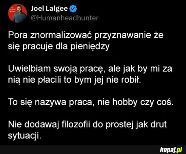 Pora znormalizować to