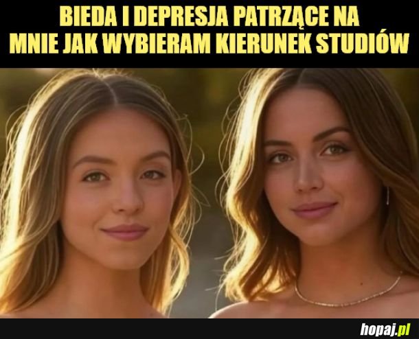 Depresja i bieda.