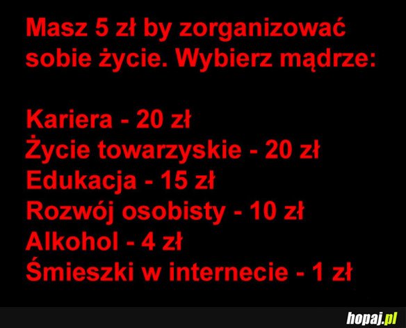 Wybierz mądrze!