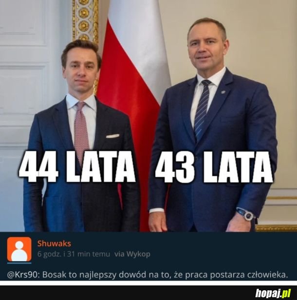 Praca postarza. Snusy też ;)