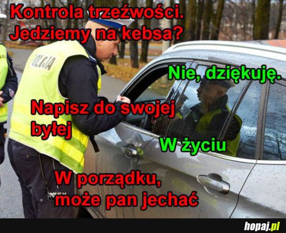 KONTROLA TRZEŹWOŚCI