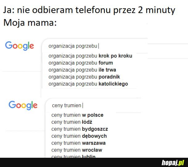  Mamy tak mają