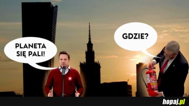 Płonąca planeta i strażak Braun