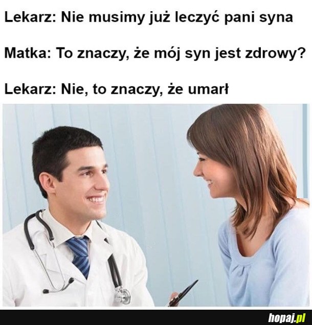 SYN OZDROWIAŁ