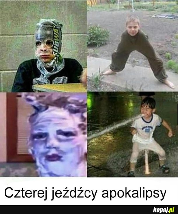 TAK WYOBRAŻAM SOBIE KONIEC ŚWIATA