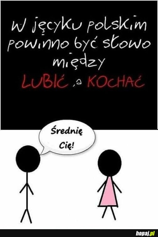 BRAKUJE TEGO SŁOWA