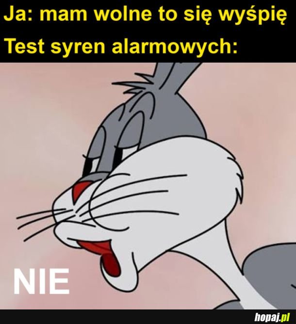 Test syren alarmowych